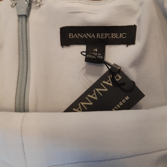 NWT - Banana Republic Gray Dress SZ 4 - Picture 3 of 7